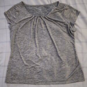 Worthington gray and gold work or dressy shirt
